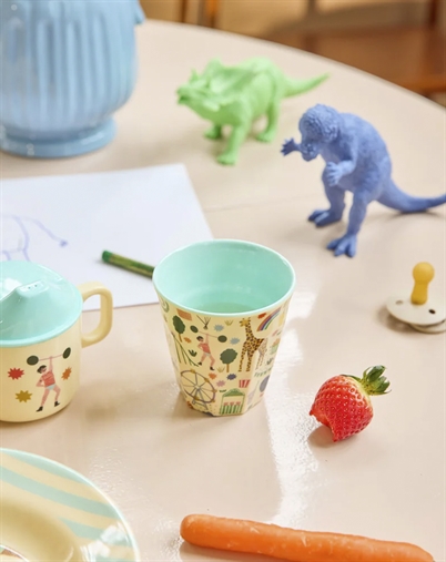 Rice Kids - Mellem Børnekop - Mint - Fun Fair Print
